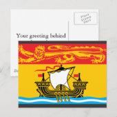 newbrunswick, Canada Briefkaart (Voorkant / Achterkant)