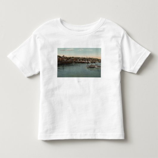 Newburgh, NY - uitzicht van de Hudson Kinder Shirts (Voorkant)
