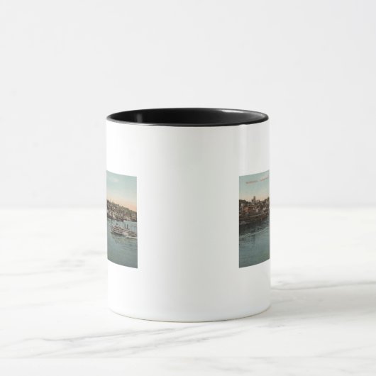 Newburgh, NY - uitzicht van de Hudson Mok (Midden)