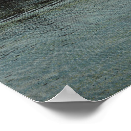 Newburgh, NY - uitzicht van de Hudson Poster (Hoek)