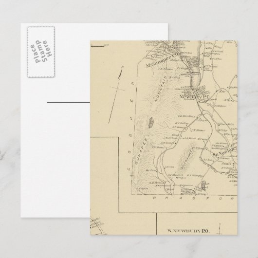 Newbury Briefkaart (Voorkant / Achterkant)