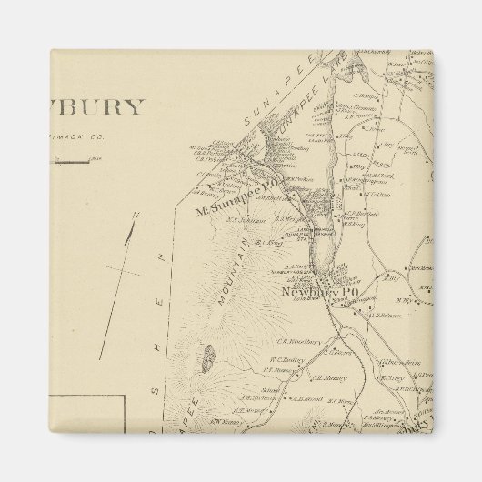 Newbury Magneet (Voorkant)