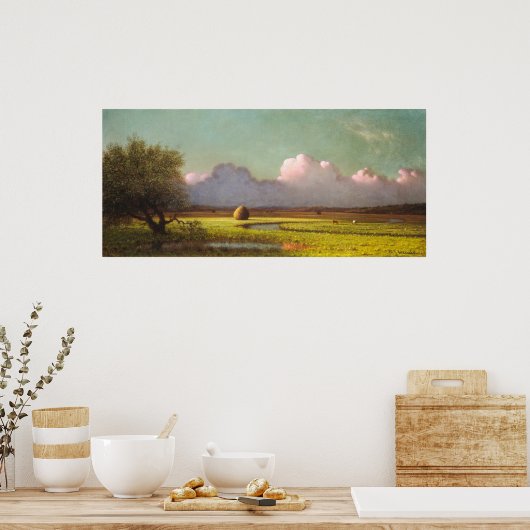 Newbury Marshes - Martin Heade Fine Art Poster (Keuken)