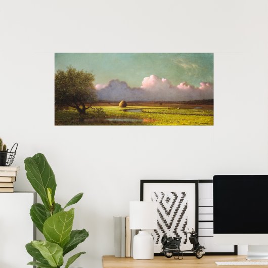 Newbury Marshes - Martin Heade Fine Art Poster (Thuiskantoor)