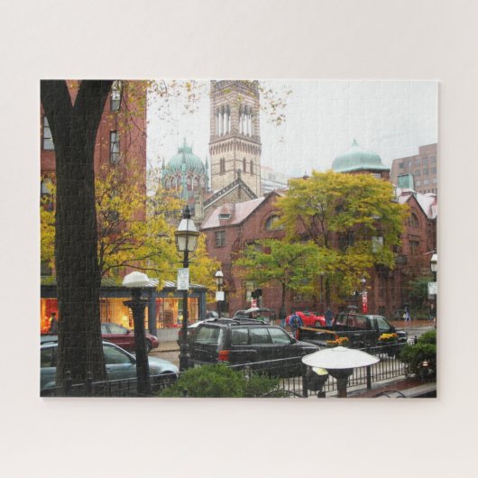 Newbury Street Boston Legpuzzel (Horizontaal)