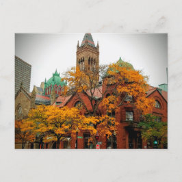 Newbury Street Boston Massachusetts Briefkaart