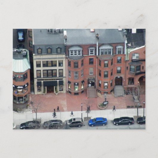 Newbury Street Briefkaart (Voorkant)