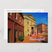 Newburyport-Briefkaart Briefkaart (Voorkant / Achterkant)