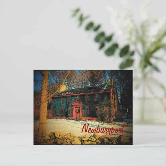 Newburyport-Briefkaart Briefkaart (Staand voorkant)