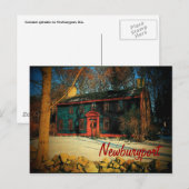 Newburyport-Briefkaart Briefkaart (Voorkant / Achterkant)