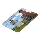 Newburyport Harbor Range Lights, MA Flexi Magnet Magneet (Linkerzijde)