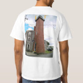 Newburyport Harbour Range Lights, Massaal. T-shirt (Achterkant)