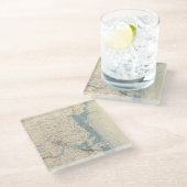 Newburyport, Massachusetts Glazen Onderzetter (Schuin)