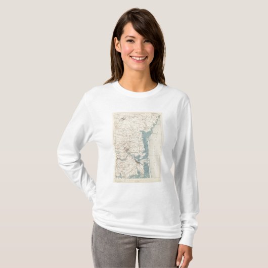 Newburyport, Massachusetts T-shirt (Voorkant volledig)