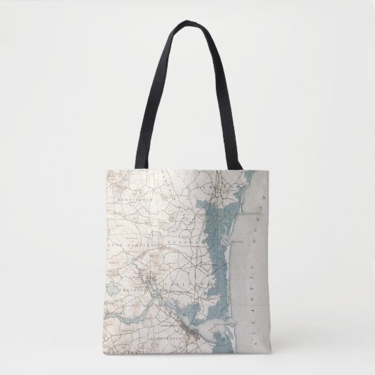 Newburyport, Massachusetts Tote Bag (Voorkant)