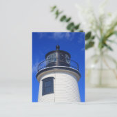 Newburyport Plum Island Lighthouse Tower Briefkaart (Staand voorkant)