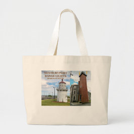 Newburyport Range Lights, Massachusetts Canvas tas