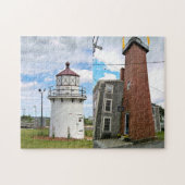 Newburyport Range Lights, Massachusetts Puzzle Legpuzzel (Horizontaal)