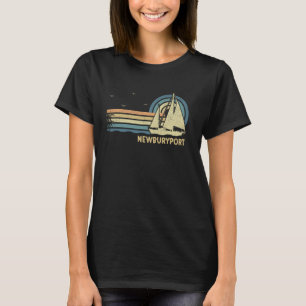 Newburyport Sailing  Zeilboot Summer Sailor T-shirt