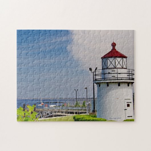 Newburyport vuurtoren Puzzle Legpuzzel (Horizontaal)