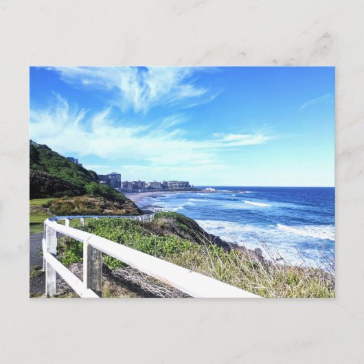 Newcastle Bathers Way NSW Briefkaart (Voorkant)