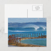 Newcastle Beach uit de Canoe-pool Briefkaart (Voorkant / Achterkant)