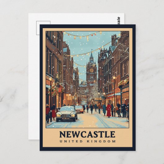  Newcastle Briefkaart (Voorkant / Achterkant)