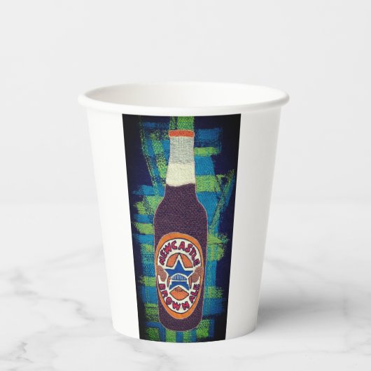 Newcastle brown Ale Papieren Bekers (Voorkant)