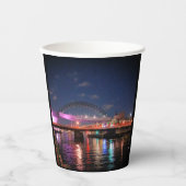Newcastle bruggen papieren bekers (Voorkant)