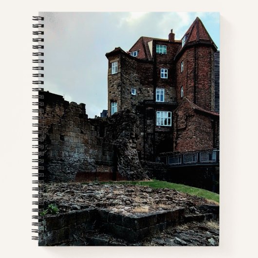 Newcastle Castle, ruïnes Notitieboek (Voorkant)