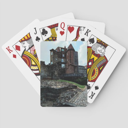Newcastle Castle, ruïnes Pokerkaarten (Achterkant)