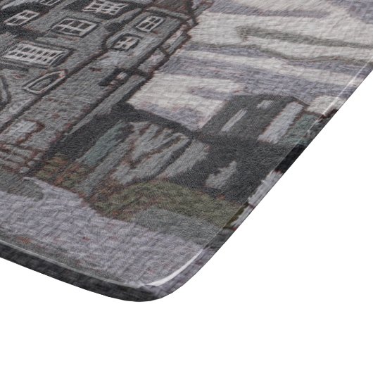 Newcastle castle snijplank (Hoek)