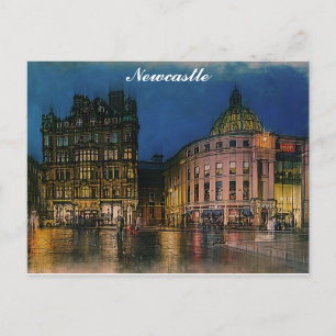 Newcastle England Artistic Briefkaart