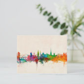 Newcastle England Skyline Briefkaart (Staand voorkant)
