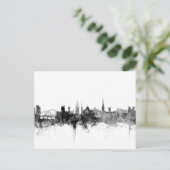 Newcastle England Skyline Briefkaart (Staand voorkant)