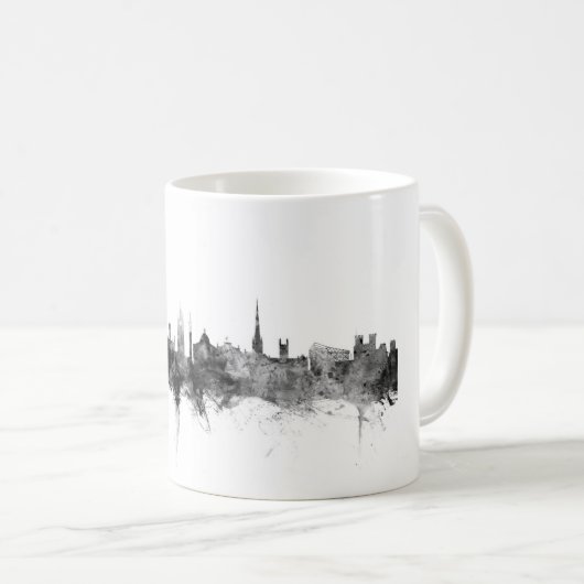Newcastle England Skyline Koffiemok (Voorkant rechts)