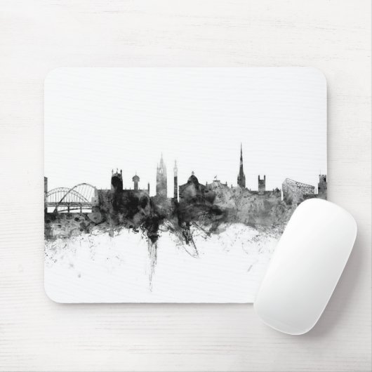 Newcastle England Skyline Muismat (Met muis)