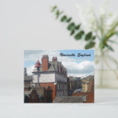 newcastle gebouwen briefkaart (Staand voorkant)