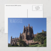 newcastle kathedraal briefkaart (Voorkant / Achterkant)