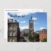 newcastle kathedraal tyne briefkaart (Voorkant / Achterkant)