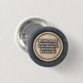 Newcastle Mary Ronde Button 3,2 Cm (Voorkant /achterkant)