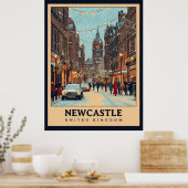  Newcastle Poster (Keuken)