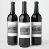 Newcastle Quayside & the Tyne Bridge Wijn Etiket (Flessen)