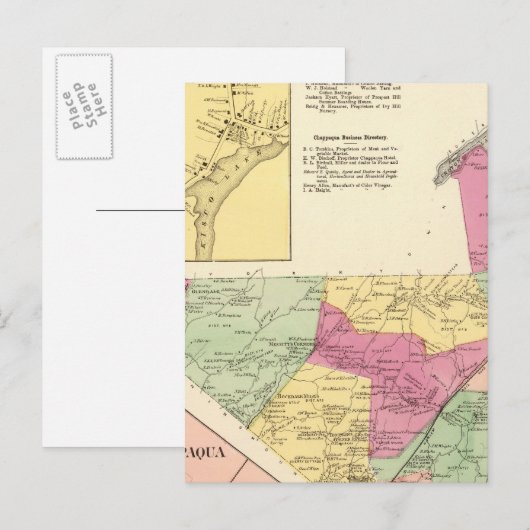 Newcastle, Town Briefkaart (Voorkant / Achterkant)