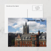 newcastle tyne briefkaart (Voorkant / Achterkant)