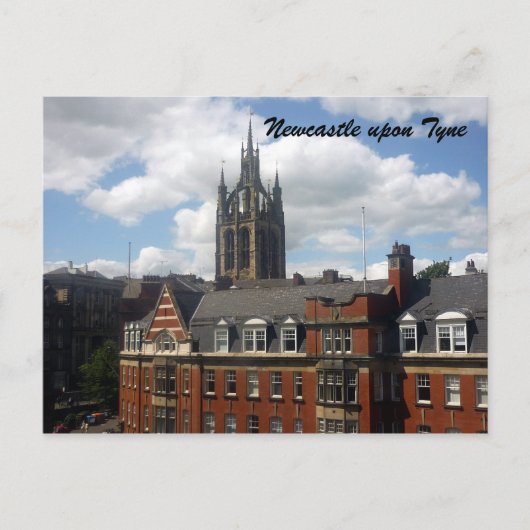 newcastle tyne briefkaart (Voorkant)