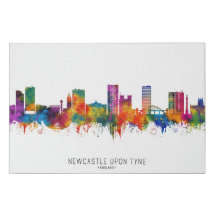 Newcastle UK Skyline