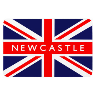Newcastle UK vlag Magneet