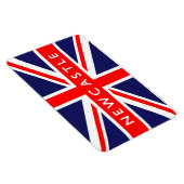 Newcastle UK vlag Magneet (Rechterzijde)
