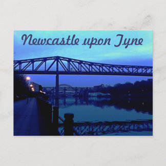 Newcastle upon Tyne Blue Bridges Briefkaart